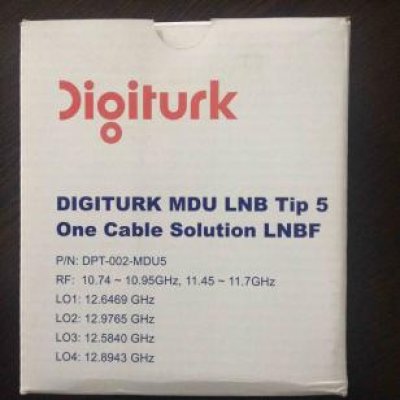 Image SEO: Digitürk MDU LNB TIP5 One Cable Solution LNBF 